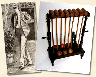 Croquet set. ������.