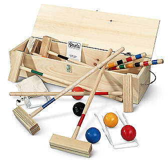 Croquet set. ������.