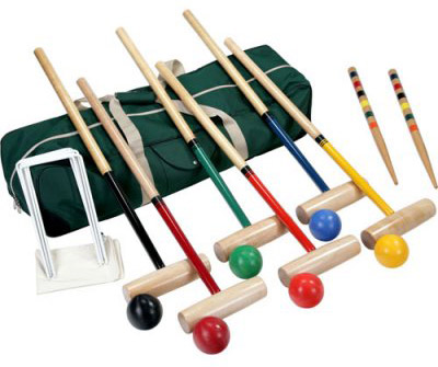 Croquet set. ������.