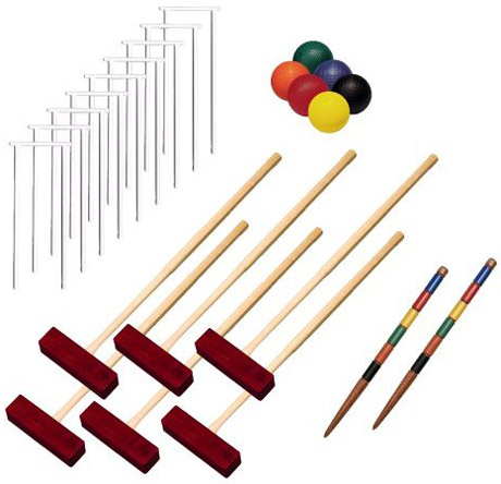 Croquet set. ������.