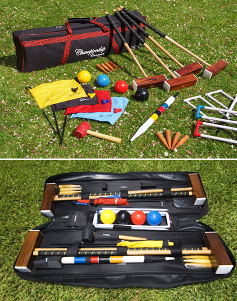 Croquet set. ������.