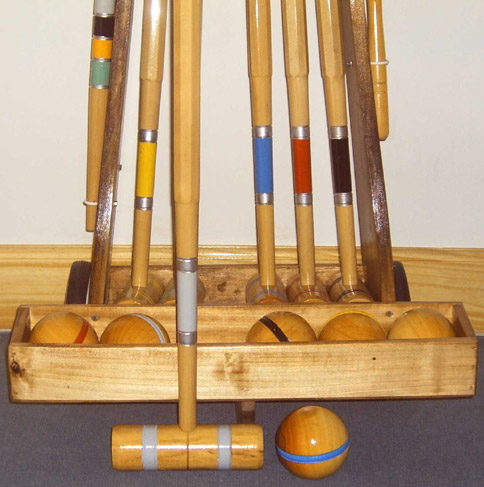 Croquet set. ������.