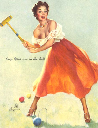 ������. Croquet.