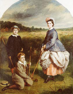 ������. Croquet.