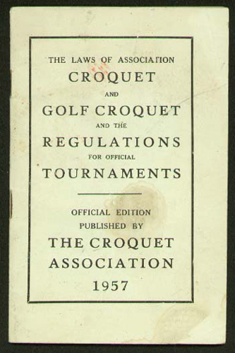 Croquet. ������.