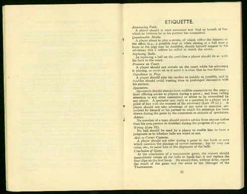 Croquet. ������.