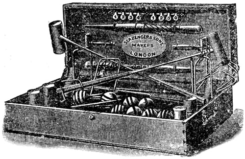 Croquet set. ������.