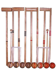 ������ �� 8 ������� (��������). ����� ��� ���� � ������. ������ ������. Croquet set.